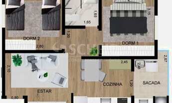 Imagem 5: Apartamento novo, dois dormitórios!!!