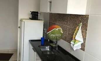 Imagem 3: Apartamento com 2 dormitórios para alugar, 48 m² por R$ 1.125/mês - Parque dos Lagos - Rib