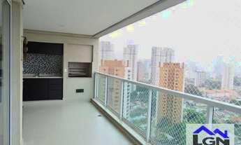 Imagem 2: Apartamento com 3 dormitórios para alugar, 198 m² por R$ 22.300/mês - Brooklin - São Paulo