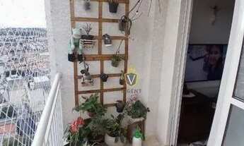 Imagem 3: Apartamento com 3 dormitórios para alugar, 67 m² por R$ 3.020,00/mês - Vila Hortolândia