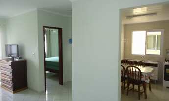 Imagem 3: AP31B 1 Dormitório de Casal/Sacada/Lazer Piscina/Cascata/Churrasqueira - Praia Grande-Ubat