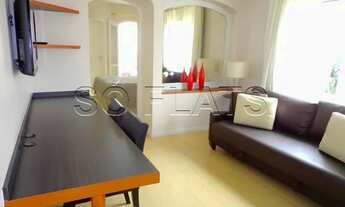 Imagem 2: Mont Clair flat no Jardim Paulista com 1 dorm e 43m² disponível locação