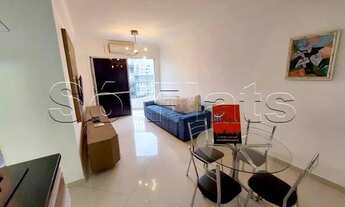 Imagem 3: Apartamento com 1 dorm, espaço funcional planta ampla com sala varanda. Consulte-nos