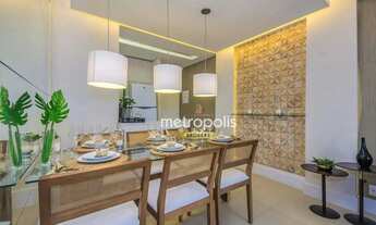 Imagem 3: Apartamento com 3 dormitórios à venda, 61 m² por R$ 506.600,00 - Parque Jaçatuba - Santo A