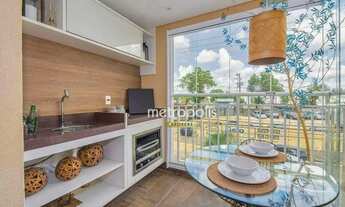 Imagem 5: Apartamento com 3 dormitórios à venda, 61 m² por R$ 506.600,00 - Parque Jaçatuba - Santo A