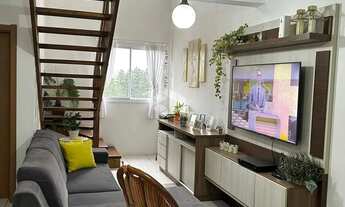 Imagem 5: Apartamento duplex de três Dormitórios em Meio à Natureza em canela