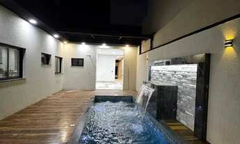 Imagem 7: Casa Moderna com Piscina Aquecida e Varanda Gourmet no Vereda dos Buritis Goiânia