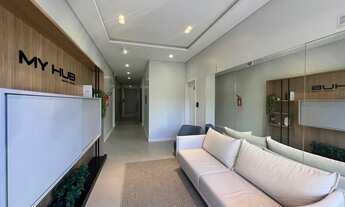 Imagem 4: Studio Garden com Vista Mar e Vaga Dupla no Coqueiros Florianópolis