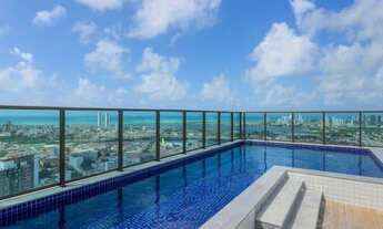 Imagem 6: Flat para aluguel com 30 metros quadrados com 1 quarto em Ilha do Leite - Recife - PE