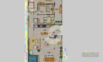 Imagem 5: Apartamento Terrazza com piscina no varandão gourmet 3 dormitórios 1 suíte, 181 m² por R