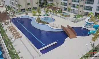 Imagem: Apartamento projetado com 2 quartos no Condomínio