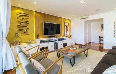 Imagem 2: Lindo apartamento em andar alto e com excelente planta em condomínio requisitado no Brookl