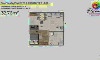 Imagem 10: RY- Apartamento 2 Quartos com Lazer Completo - Sinal R$1.000,00