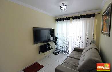 Imagem 3: APTO 2 DORMS. MOBILIADO SACADA GOURMET PREDIO FRENTE AO MAR