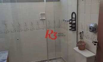 Imagem 2: Apartamento com 3 dormitórios para alugar, 110 m² por R$ 6.284,31/mês - Aparecida - Santos