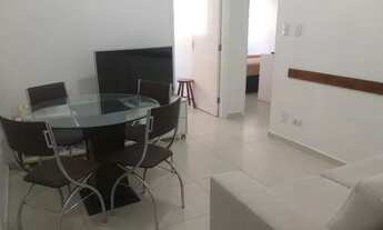 Imagem 2: VENDA APTO MOBILIADO DE FRENTE PARA O MAR - 2 DORMS. + GARAGEM COLETIVA + PRÉDIO COM ELEVA