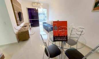 Imagem 5: Flat com 1 dormitórios, espaço funcional planta ampla com sala varanda