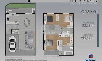 Imagem 6: Sobrado para Venda em Curitiba, Bairro Alto, 3 dormitórios, 1 suíte, 2 banheiros, 2 vagas