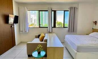 Imagem 3: Andar alto | Flat | Mobiliado | Aflitos