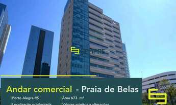 Imagem: Andar corporativo para locação em Porto