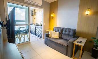 Imagem 4: APARTAMENTO PARA VENDA 02 QUARTOS MOBILIADO FRENTE MAR VISTA FIXA VILA ATLÂNTICA MONGAGU