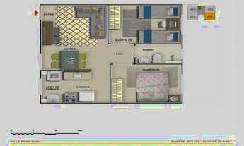 Imagem 3: VILLE PARK RUBI - 40m² - Santa Luzia, MG - ID7700