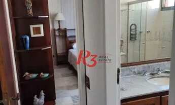 Imagem 3: Apartamento com 3 dormitórios para alugar, 110 m² por R$ 6.284,31/mês - Aparecida - Santos