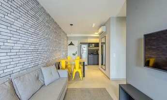 Imagem 6: Apartamento mobiliado, para locação em Pinheiros, com 2 dormitórios e lazer completo