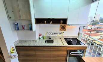 Imagem 7: Apartamento com 1 dormitório para alugar, 33 m² por R$ 3.400 - Chácara Santo Antônio - São