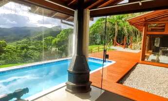 Imagem 5: Casa para alugar, sítio, chácara, também para eventos, com salão de festas e lareiras