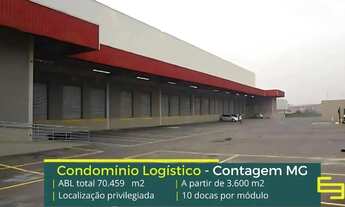 Imagem: Aluguel de galpão logístico em Contagem