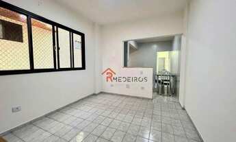 Imagem 2: Apartamento com 2 dormitórios à venda, 56 m² por R$ 310.000,00 - Vila Guilhermina - Praia