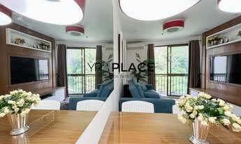 Imagem 4: Pronto para Morar, Claro, Vista Verde, 1 Qto, Cozinha Integrada. Piscina, Serviços, Port 2