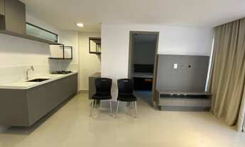 Imagem: Flat mobiliado com 02 quartos, projetado