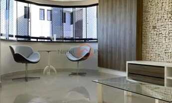 Imagem 6: Apartamento semi mobiliado, com 114 m², andar alto com vista panorâmica da praia de Ponta