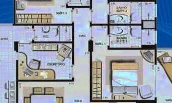 Imagem: Apartamento para aluguel possui 114 metros