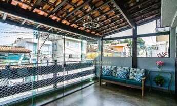 Imagem 2: Sobrado com 4 dormitórios à venda, 260 m² por R$ 750.000 - Vila Tibiriçá - Santo André/SP