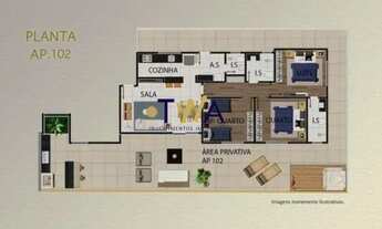 Imagem 6: Apartamento à venda, 3 quartos, 1 suíte, 2 vagas, Cruzeiro - Belo Horizonte/MG