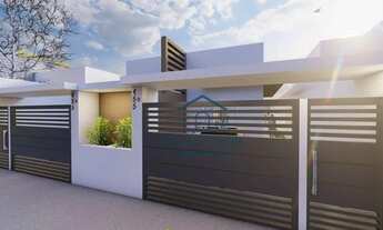 Imagem: Casa térrea geminada a venda em construção