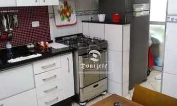 Imagem 2: Apartamento com 2 dormitórios à venda, 67 m² por R$ 425.000,00 - Vila Pires - Santo André