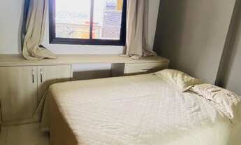 Imagem 4: Caminho das Arvores 1/4 Varandão Mobiliado Decorado Infra de Lazer Seguro Lindo