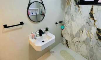 Imagem 6: Casa nova, 3 quartos, suíte, lavabo, garagem 3 carros, tudo novo, local aconchegante