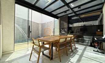 Imagem 7: Casa luxuosa com 3 quartos e espaço gourmet completo à venda no Santa Amélia