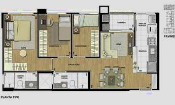 Imagem 5: Venda de apartamento no Solaris Club Residence em Maringá. Rua Garibaldi, 50, Vila Nova