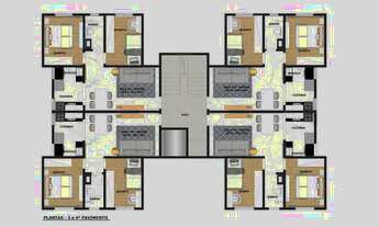 Imagem 3: Apartamento para venda tem 50 metros quadrados com 2 quartos em Rio Branco - Belo Horizont