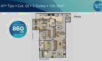 Imagem 5: Apartamento para venda tem 90 metros quadrados com 3 quartos em Piratininga - Niterói - RJ