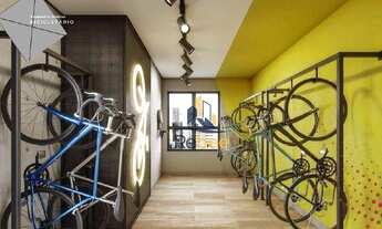 Imagem 3: Apartamento com 1 dormitório à venda, 29 m² por R$ 427.000,00 - Moema - São Paulo/SP