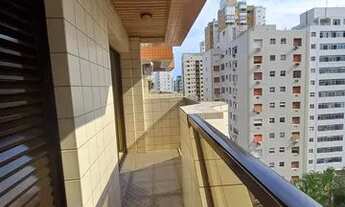 Imagem 2: Apartamento para venda tem 105 metros quadrados com 3 quartos quadra praia em Gonzaga - Sa