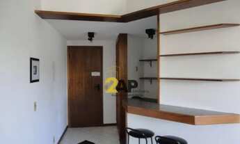 Imagem 2: Apartamento com 1 dormitório para alugar, 46 m² por R$ 2.901/mês - Vila Andrade - São Paul