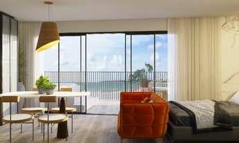 Imagem 4: Flat para venda pé na areia com 24 m2 com 1 quarto em Intermares - Cabedelo - PB